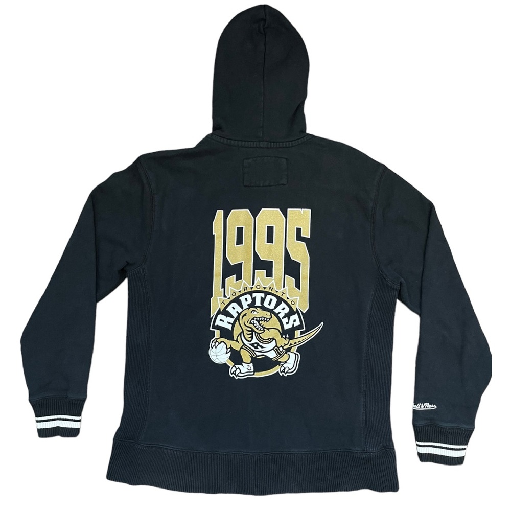 1995 Mitchell & Ness Toronto Raptors Zip up Hoodie (M)
